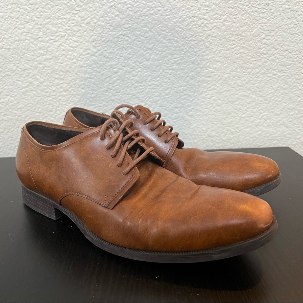Cole Haan Copley Plain Derby Oxford Leather Size 10 C13139 Dress Shoe